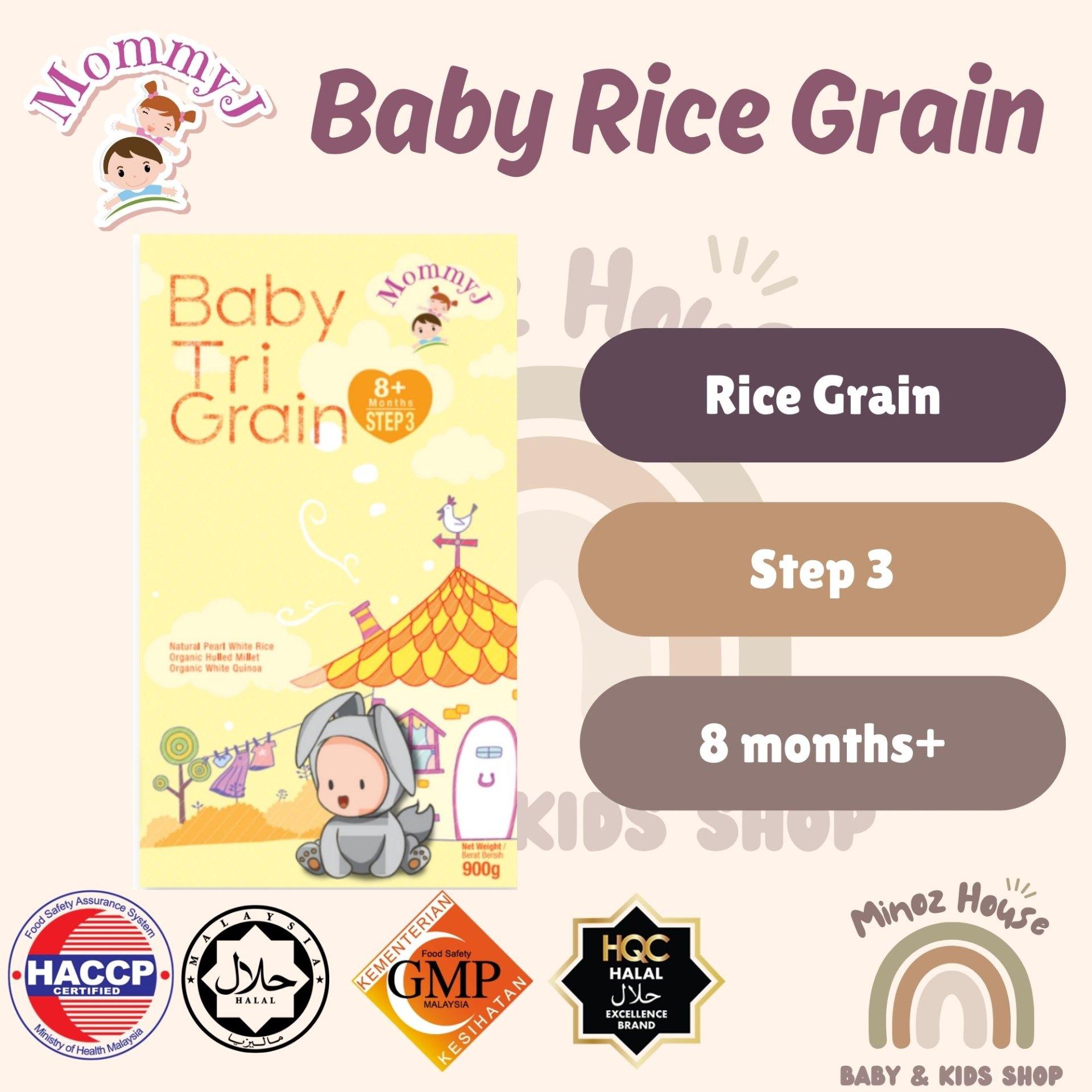 MommyJ Organic Baby Rice Grain - Step 3