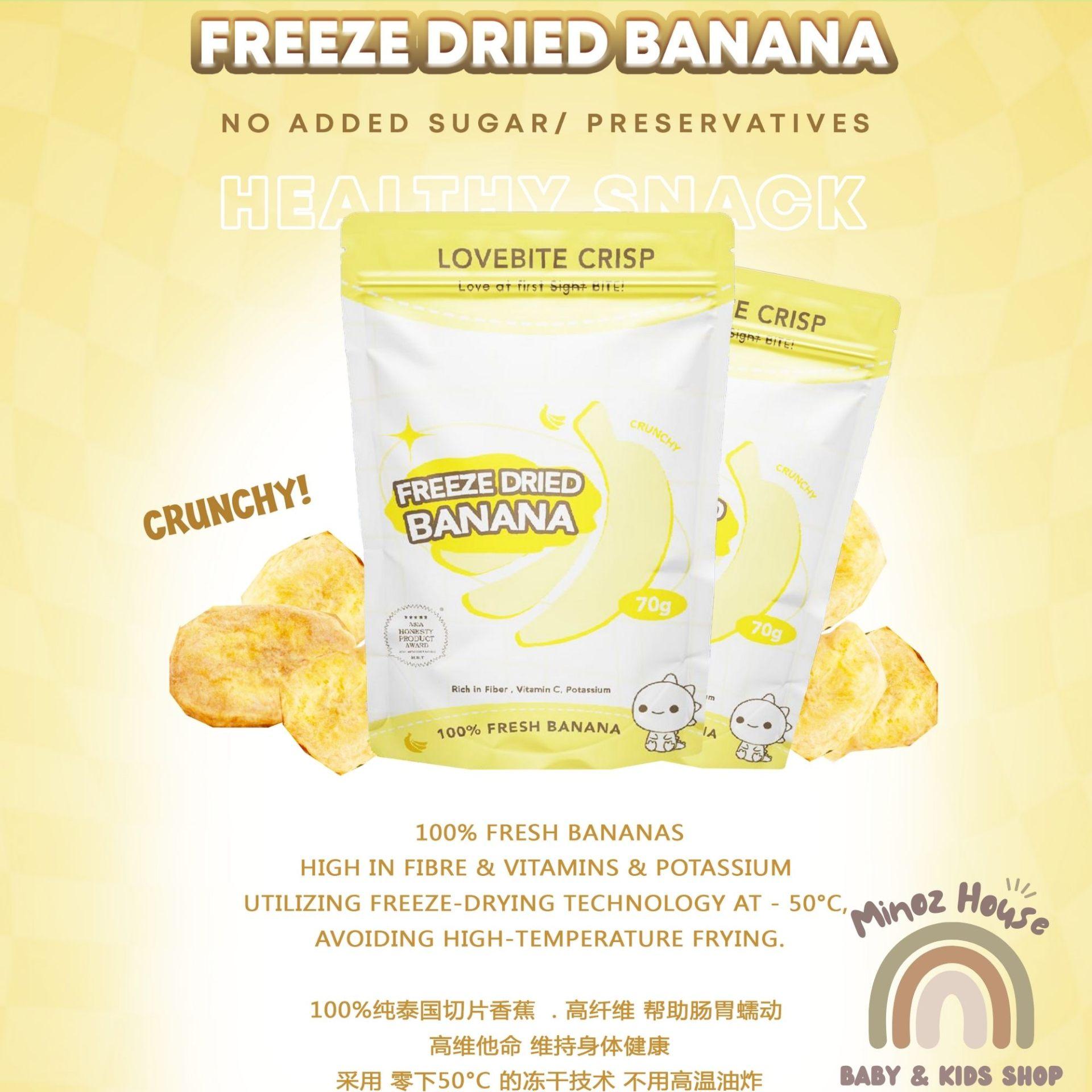 Lovebite Crisp - Freeze Dried Banana