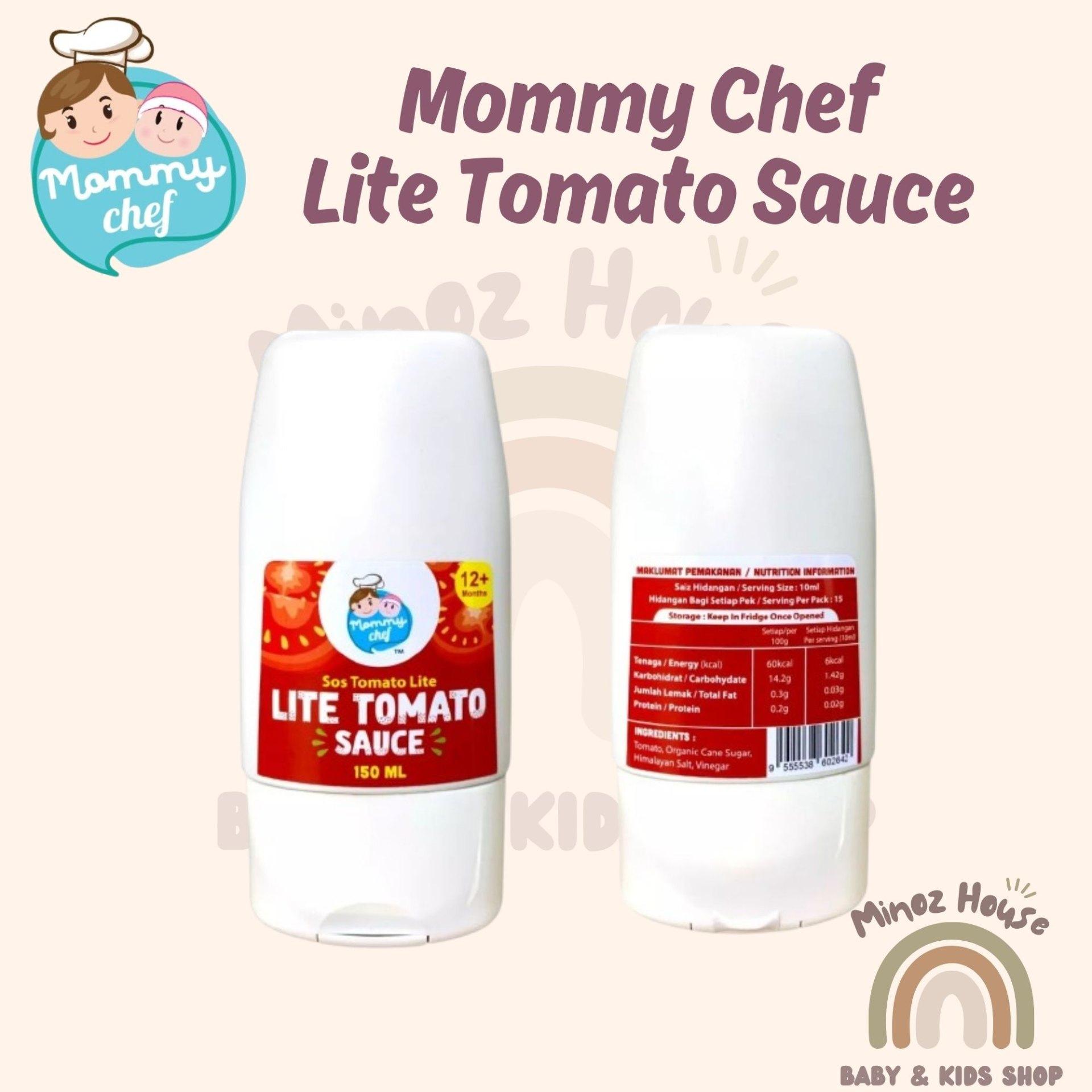 Mommy Chef Lite Tomato Sauce (12m+) 150ml Baby Tomato Sauce Ketchup