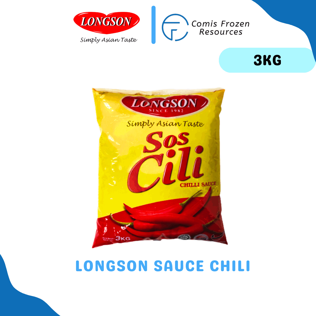 Longson chili sauce / sos cili 3KG (Ready Stock) (Halal)