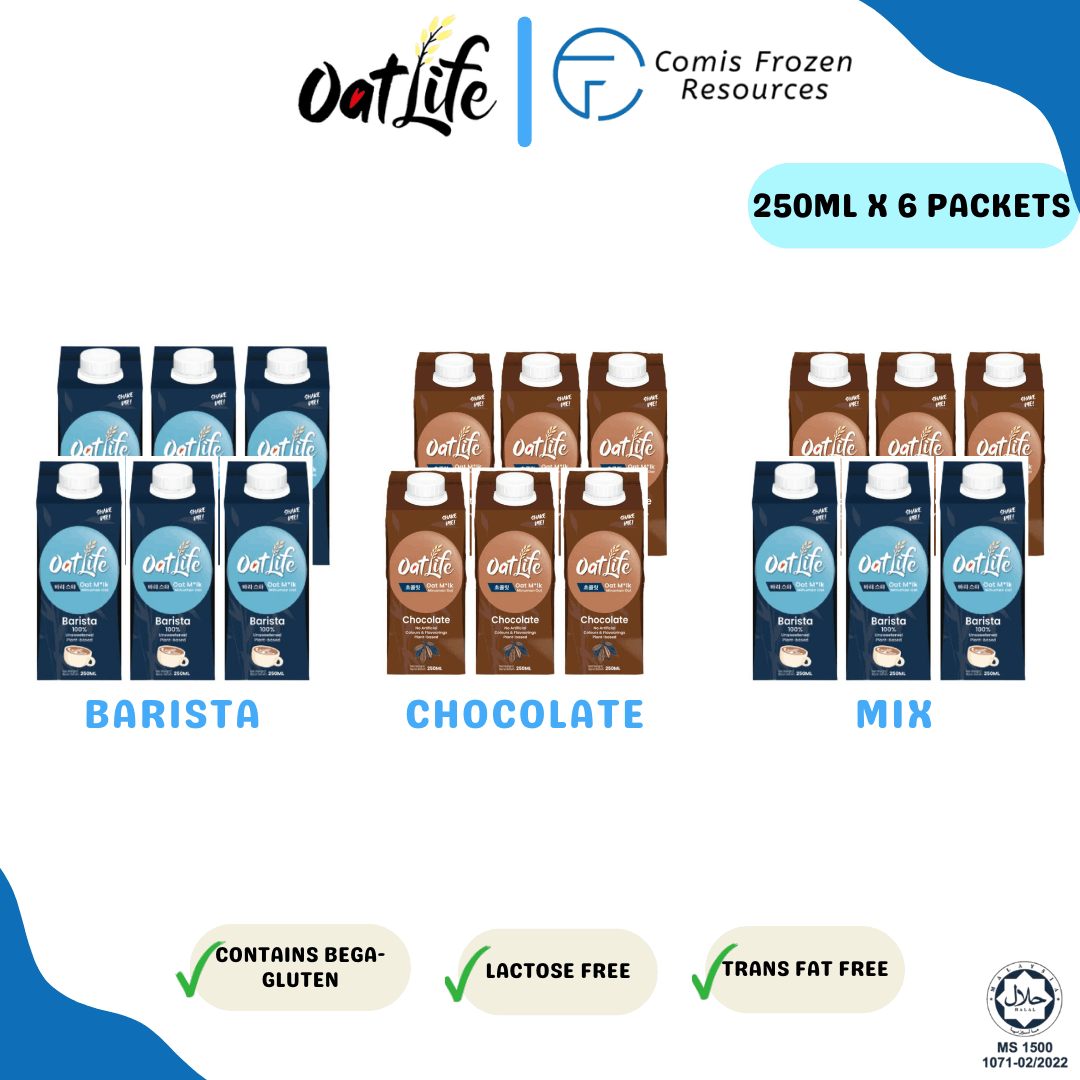 OatLife Oat Milk 250ml Barista / Chocolate / Mix [6PKTS X 250ML]