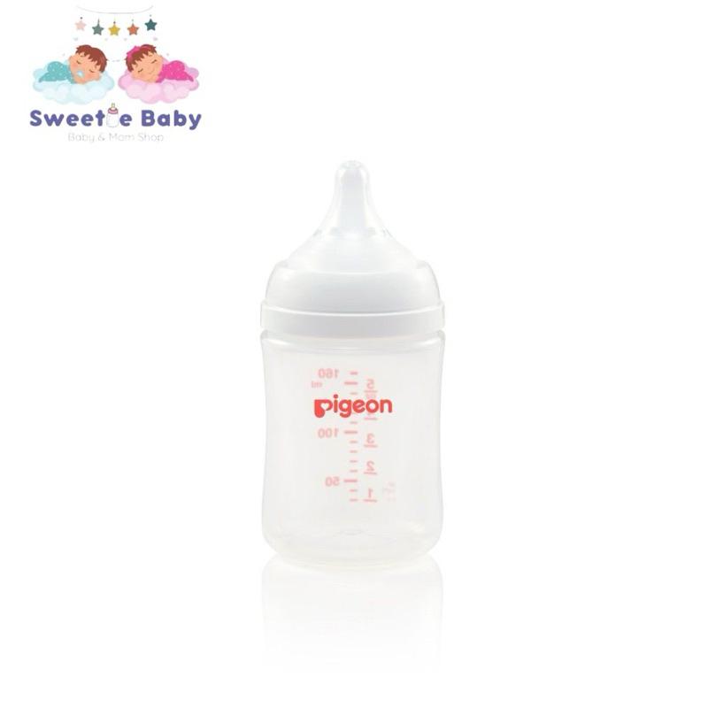 Pigeon Soft Touch PP Bottle - Plain Wide Neck Botol Susu 160ml