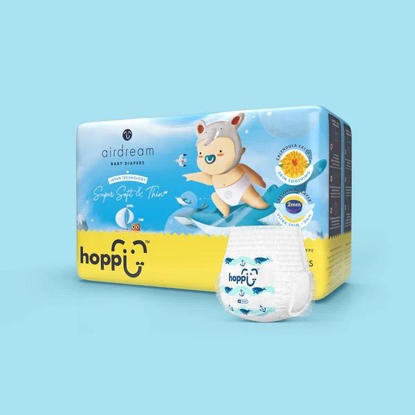 HOPPI AirDream Diapers PANTS - size M 44 PCS