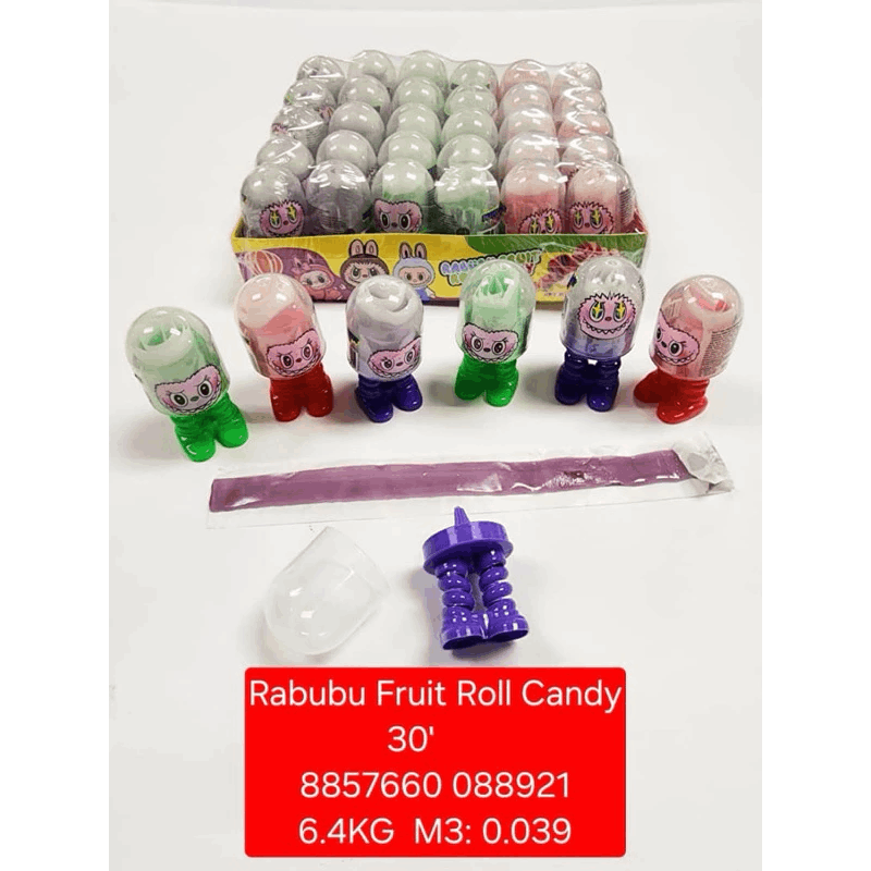 Rabubu Fruit Roll Candy 30’s