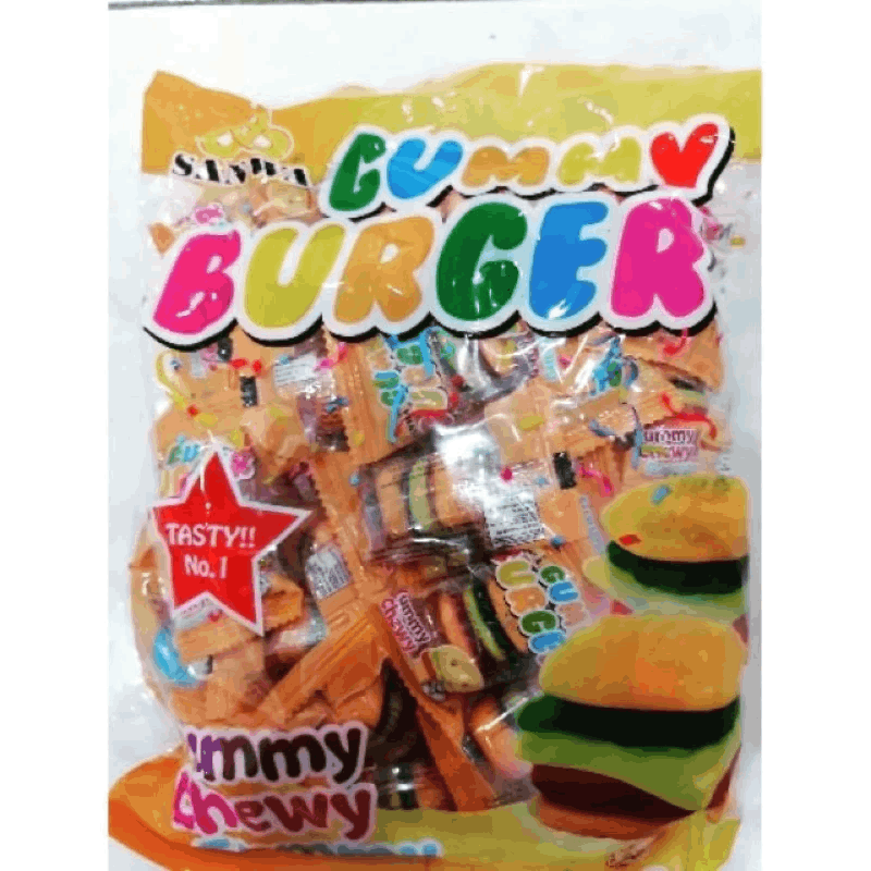 Sanwa Gummy Burger 40