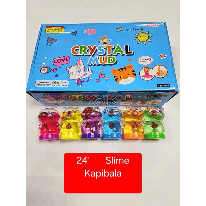 Kapibala Bear Slime 24’s
