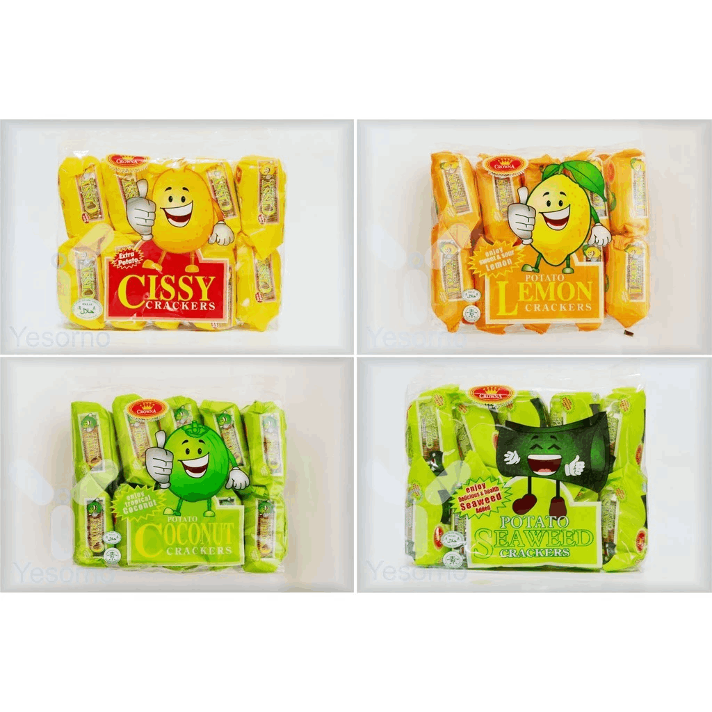 Cissy Potato Crackers 10's x 32g