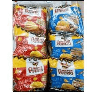 Mister Potato Crips 22g X 20pcsMister Potato Crips 22g X 20pcs