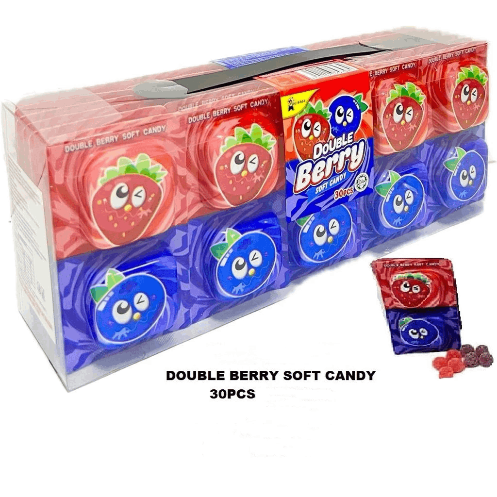 Double Berry Soft Candy 30’s