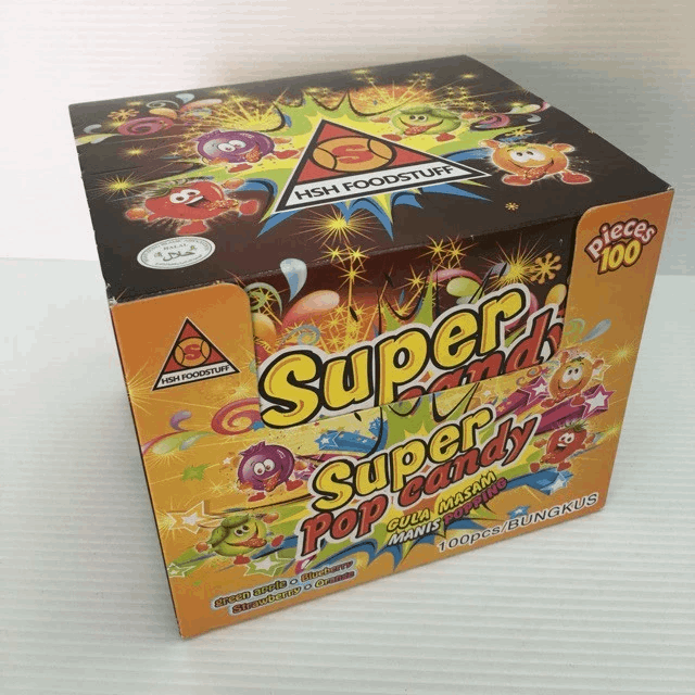 Super Pop Candy 100pcs