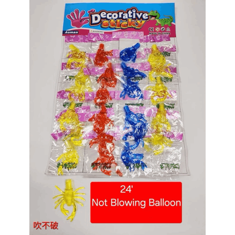 Sticky Toy With Whistle 24’s