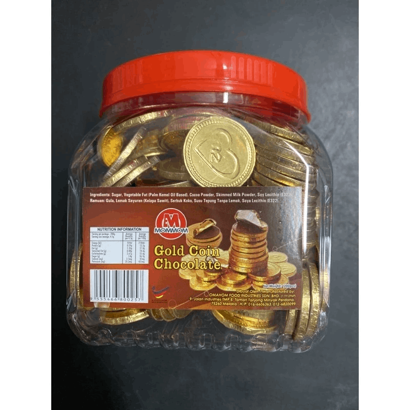 [HALAL] CHOCOLATE COINS/ GOLD COINS CHOCOLATE- 850GM
