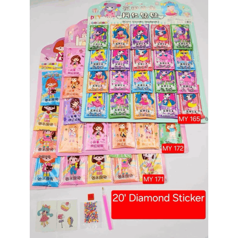 Diamon Sticker MY 165 | 171 | 172 20’s