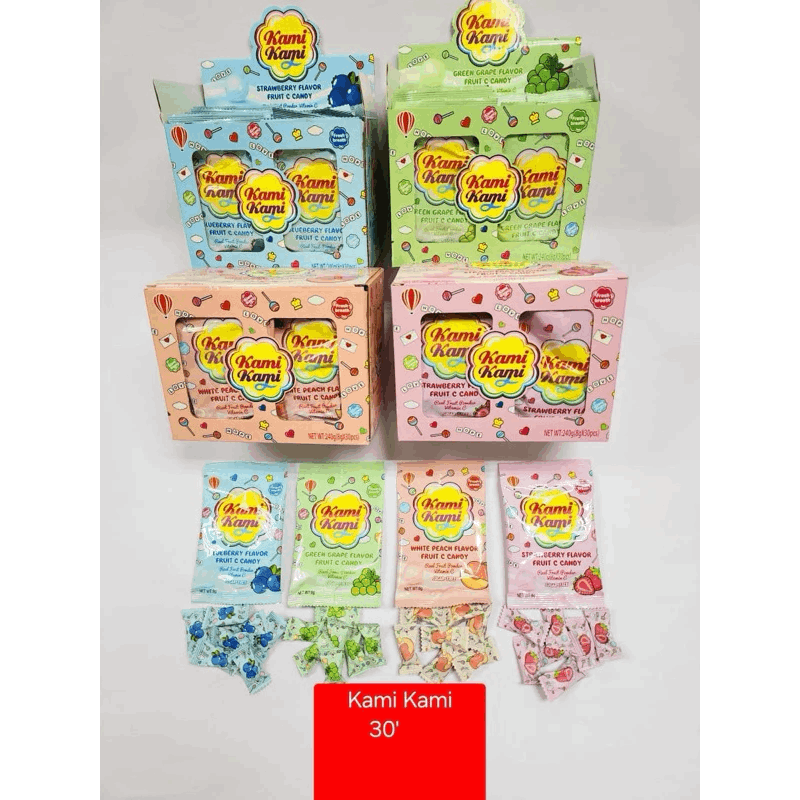 Kami Kami  Fruit C Candy 30’s
