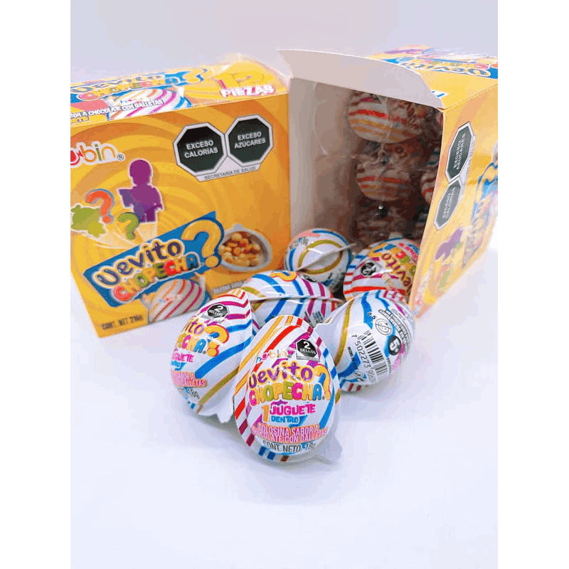 Hubin Chocolate Surprise Egg 12’s