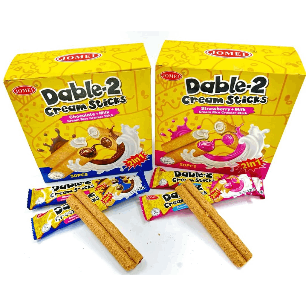 Jomei Biskut Dable-2 Cream Stick 30’s