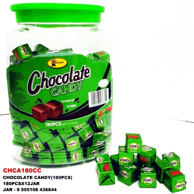 Alibaba Chocolate Candy Choco Cube 180pcs