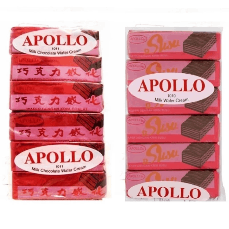 Apollo Wafer 1010 / 1011 [ Chocolate / Milk ] 12’s