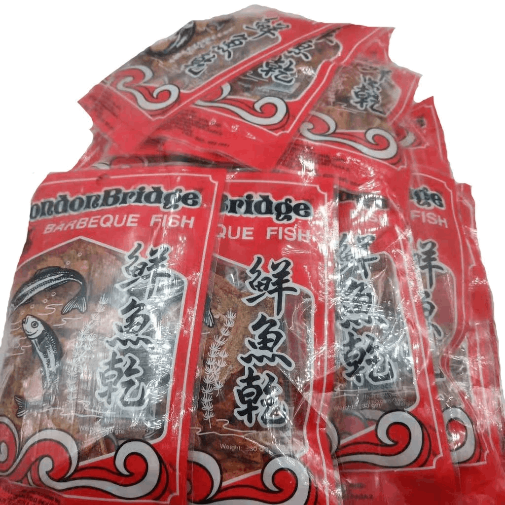 London Bridge Barbecue Fish Dried Snack 30gm HALAL