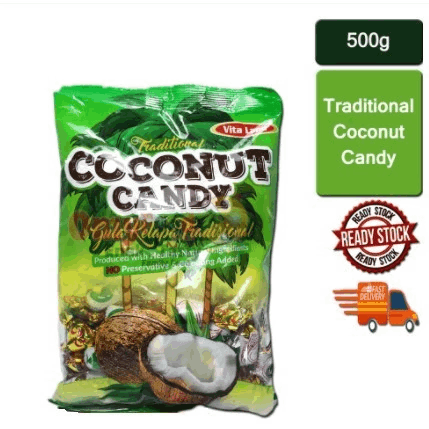 500g Vita Land Traditional Coconut Candy, Gula Kelapa Tradisional