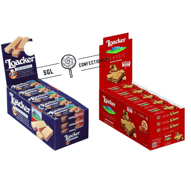Loacker Waffer 45g x 25 pcs