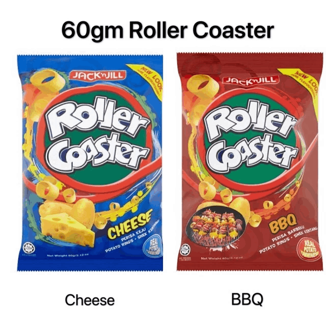 Roller Coaster (Cheese / BBQ) 60GM
