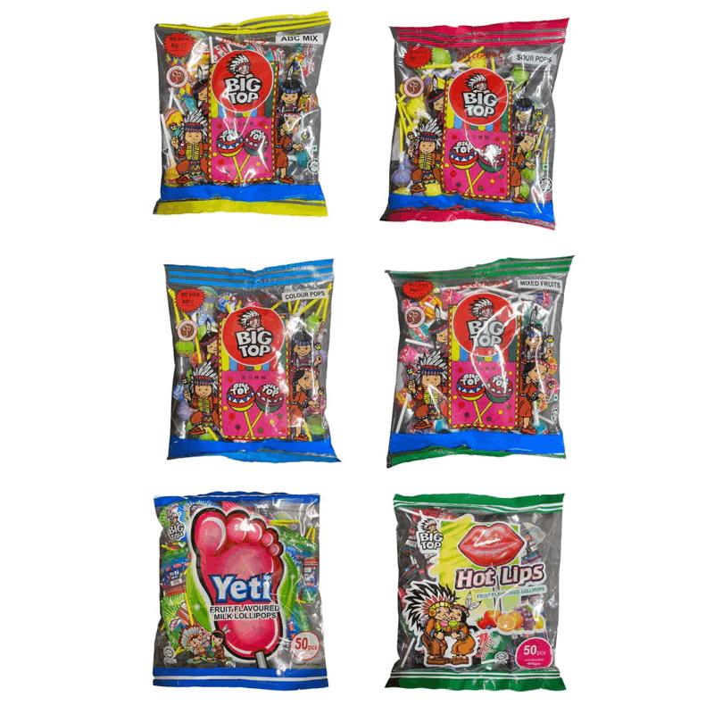 Big Top Lollipop 50’s