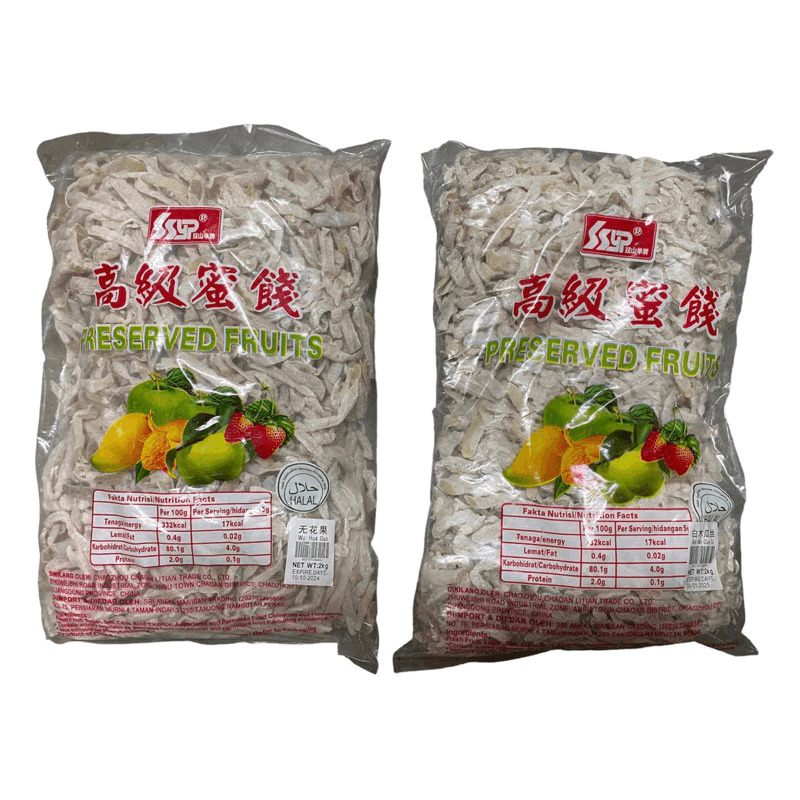 Wu Hua Guo 无花果 ｜ Asam Betik 木瓜丝 2kg
