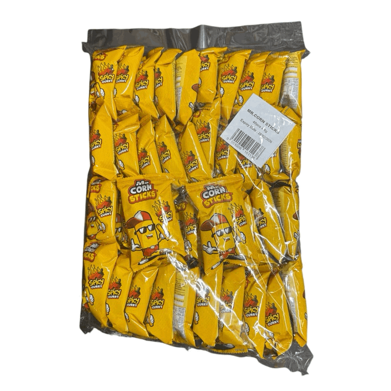 Mr.Corn Sticks Spicy Curry 40’s x 6g