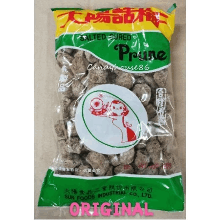 SALTED CURED PRUNE ASAM BOI 大阳话梅 400GM **Original**