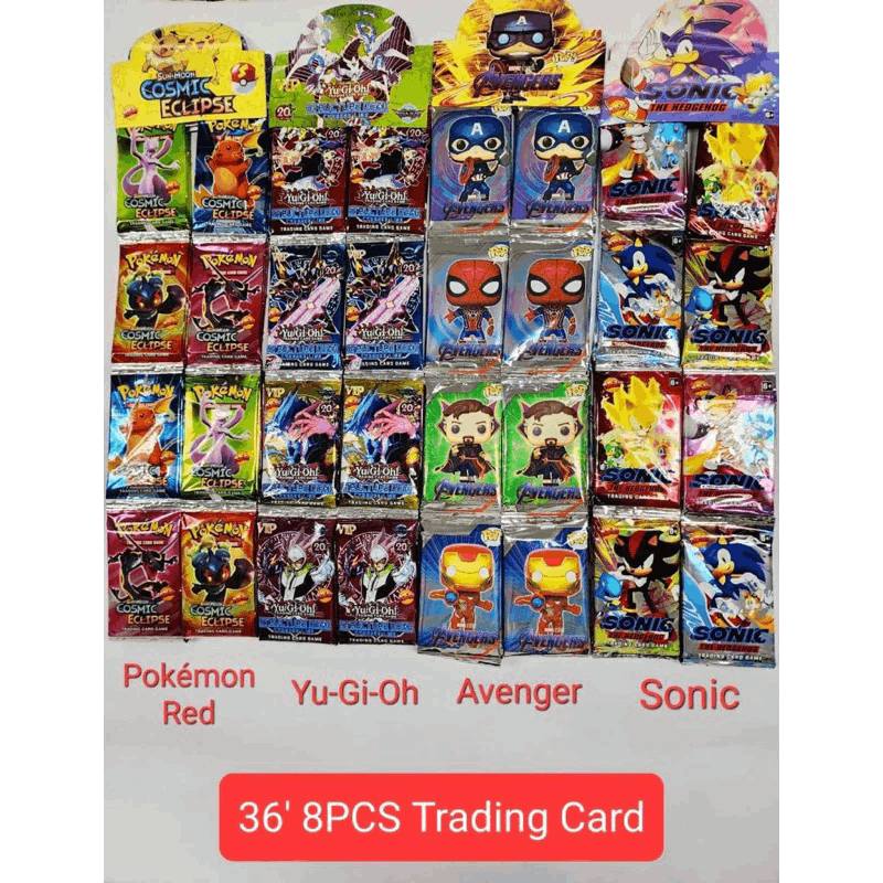 36 Packs Trading Card