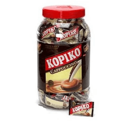 KOPIKO CAPPUCCINO CANDY JAR 1050G