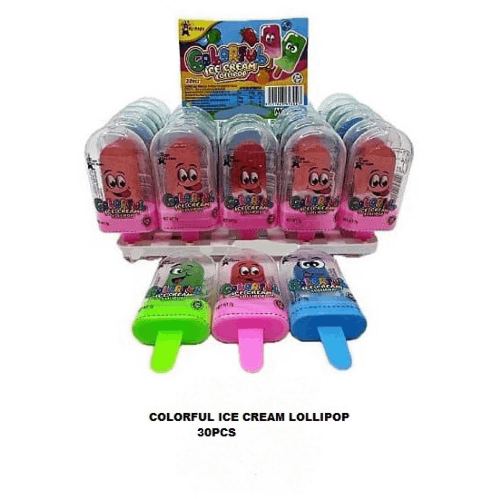 Gula Gula Colorful Ice Cream Lollipop 30’s