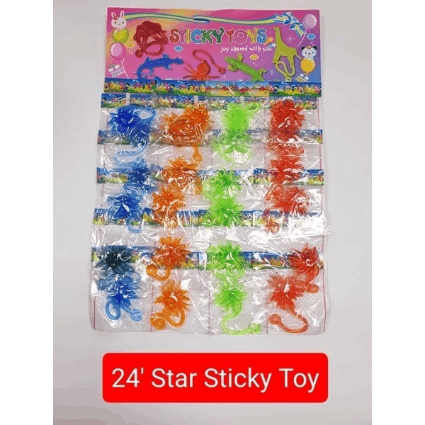 Star Sticky Toy 24’s