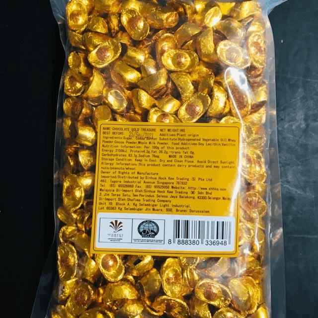Gold Chocolate Treasure 1KG