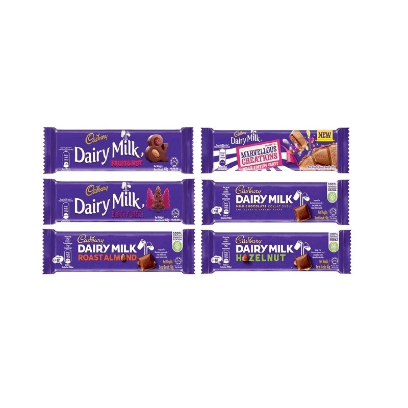 CADBURY DAIRY MILK CHOCOLATE 37GM