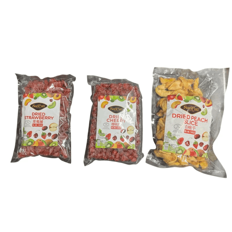 Dried Peach Slice | Dried Cherry | Dried Strawberry 1kg
