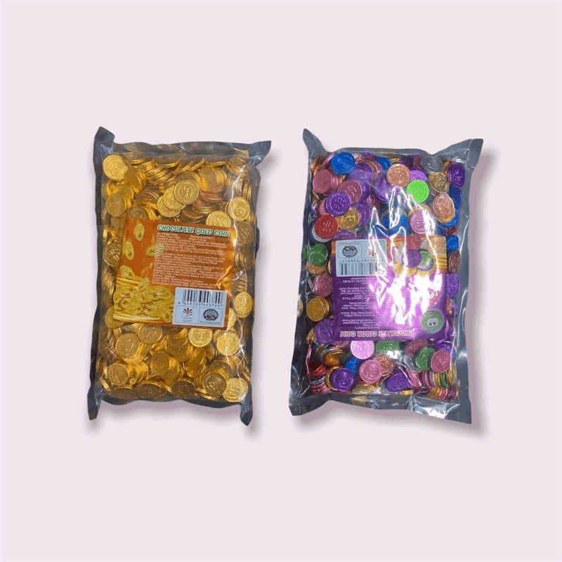 Gold Coin Chocolate Gold / Colour 1kg