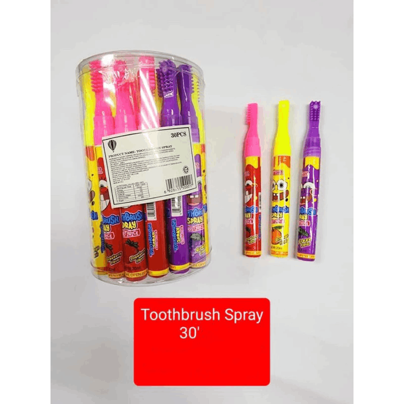 Toothbrush Spray Candy 30’sv