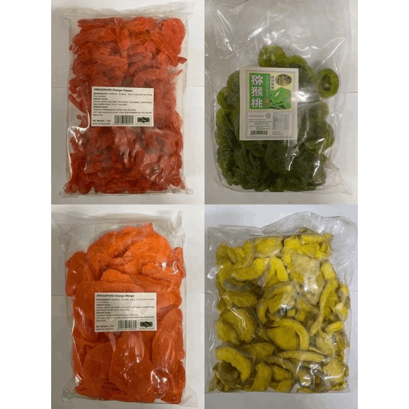 Thailand Dehydrated [ Guava, Kiwi, Mango, Papaya ] 1kg