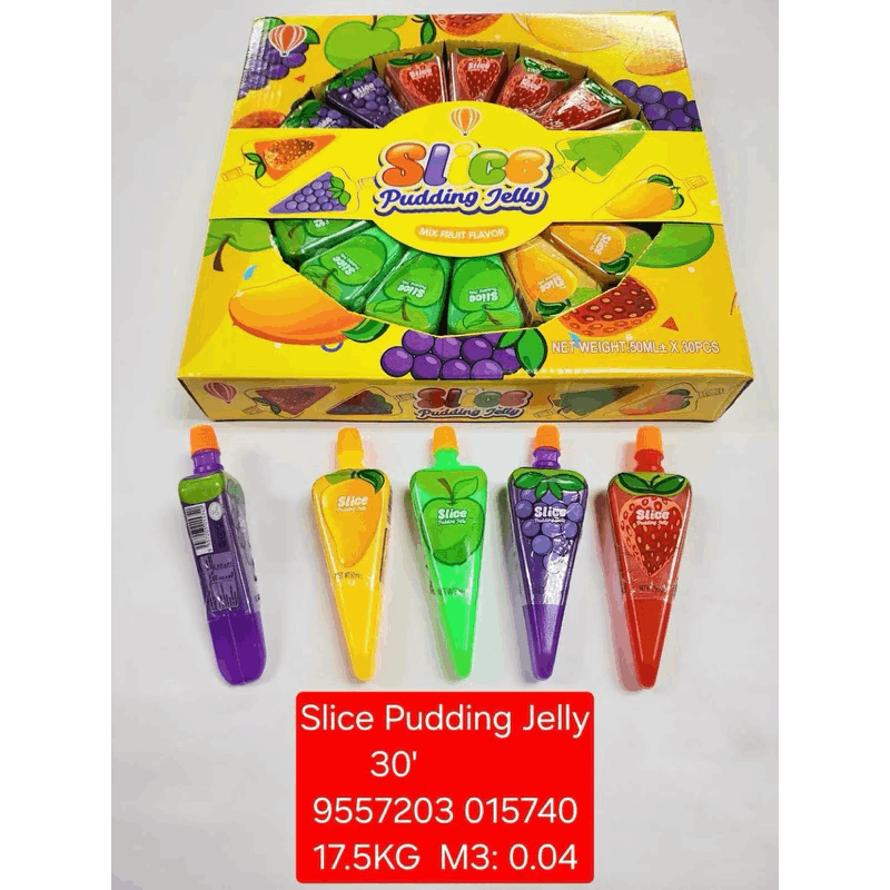 Slice Pudding Jelly 30’s