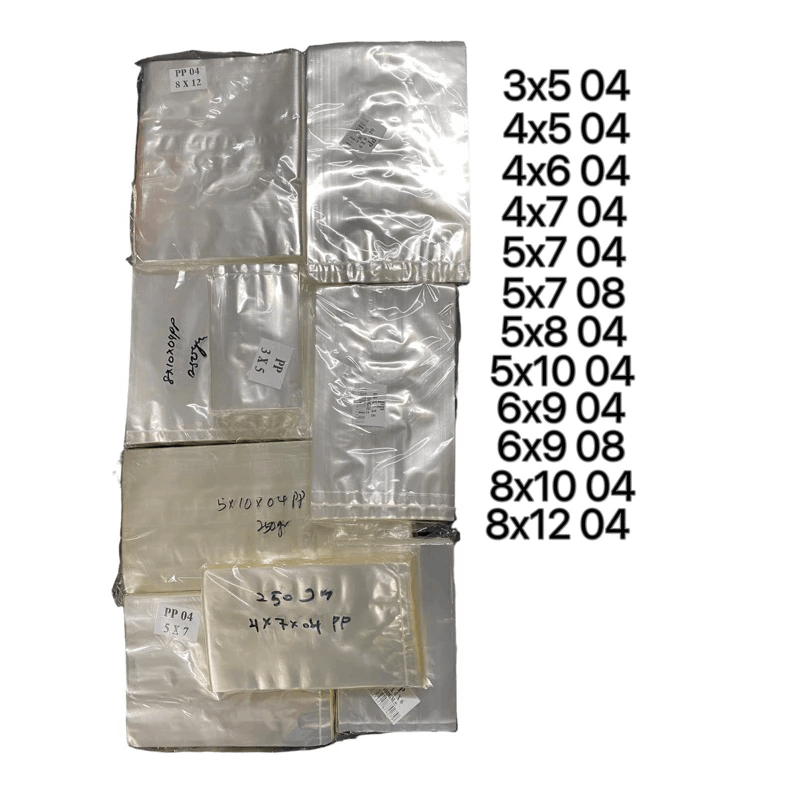 Plastic Bag Transparent PP 250g