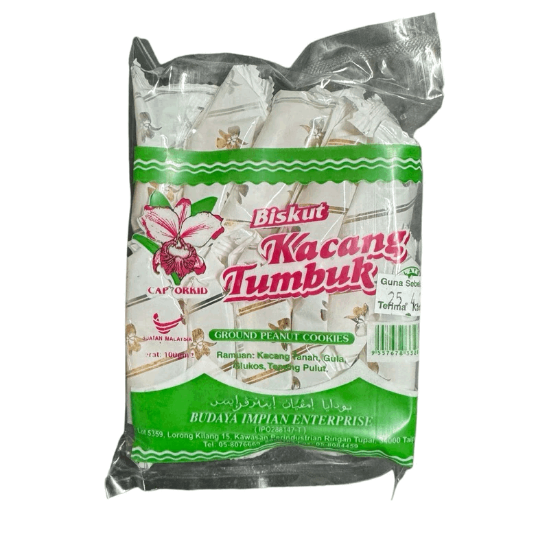Biskut Kacang Tumbuk Cap Orkid 10’s