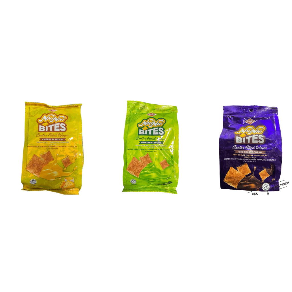 CVMALLOW Nni Nni Bites Center Filled Wafer 50g