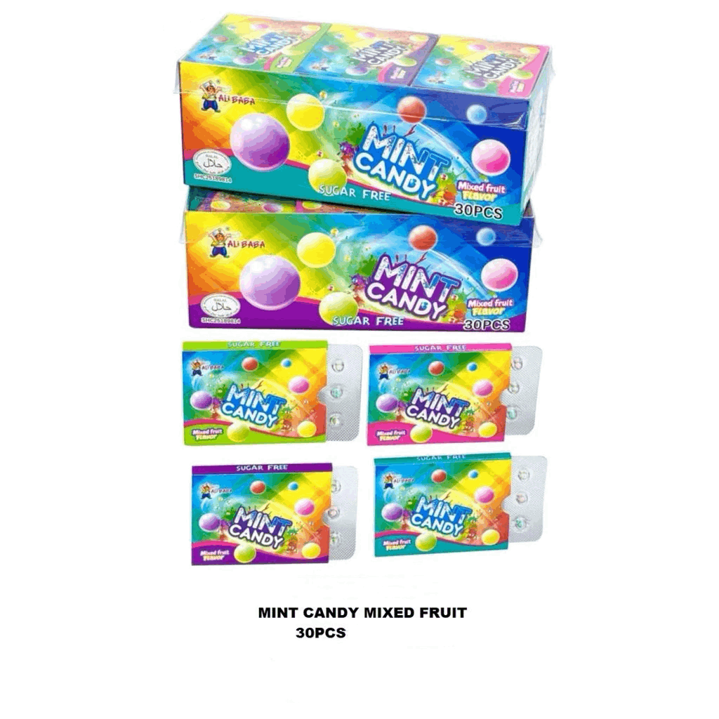 Mint Candy Mixed Fruit Flavor 30’s