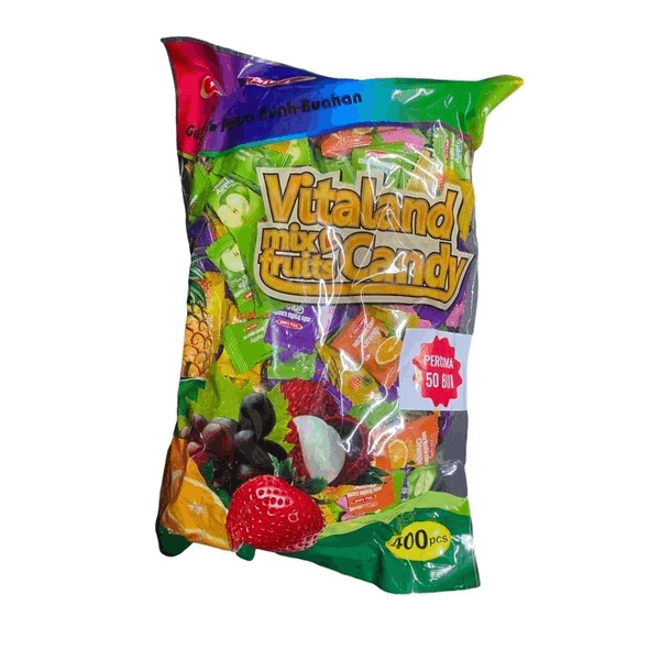 Vitaland Mix Fruit Candy 400+50