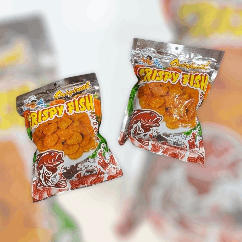Sea Snack Original Crispy Fish Cracker 120g
