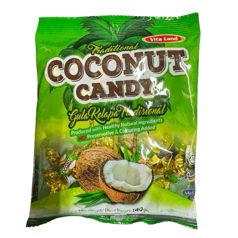 Vitaland Traditional Coconut Candy 140g
