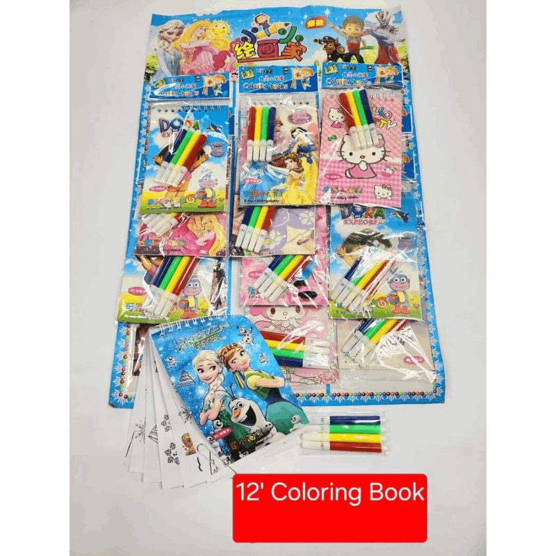 Colouring Book  12’s
