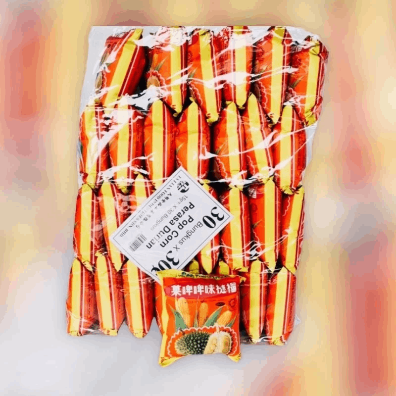 Keropok Perisa Durian Pop corn 30’s